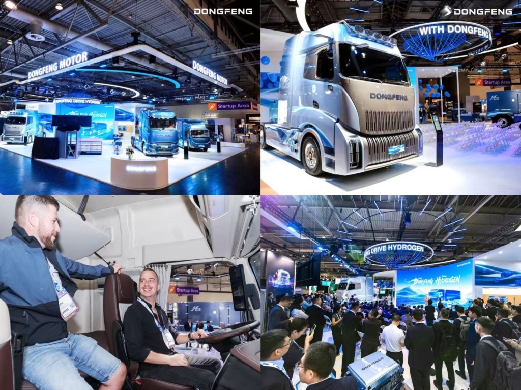 Dongfeng Motor Yeni Hidrojen Teknolojilerini ve T1 Platformunu Hannover Fuarında Tanıttı