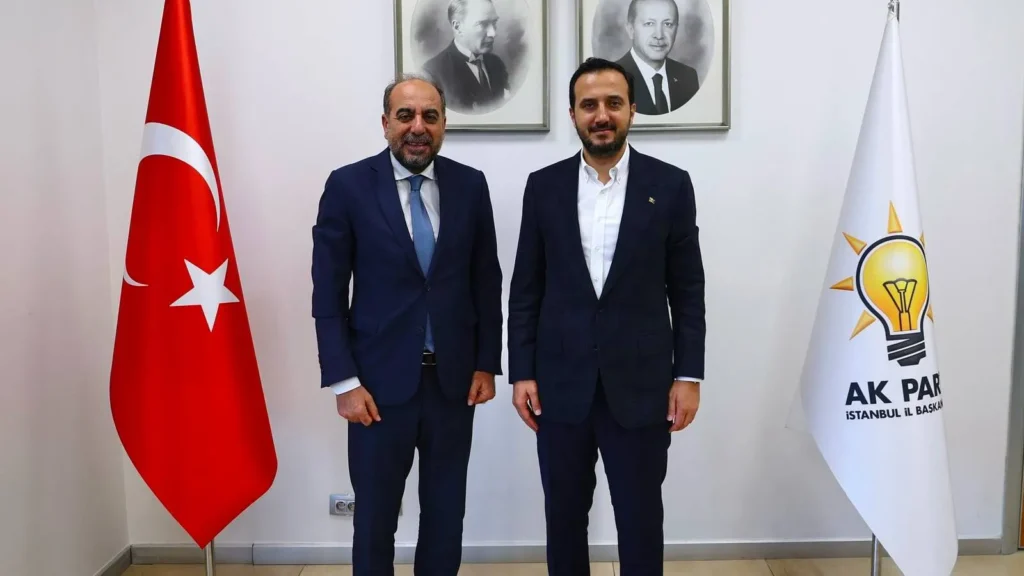 İstanbul 2 Nolu Baro Başkanı Saka AKP'yi Ziyaret Etti