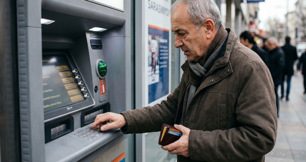 Emekli Maaşlarını Bankamatikten Çekenler İçin Nakit ve Komisyon Uyarısı Yapıldı