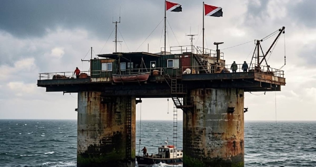 İngiltere Açıklarındaki Askeri Kulede İlan Edilen Sealand Hukuki Boşlukla Varlığını Koruyor