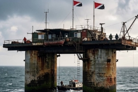 İngiltere Açıklarındaki Askeri Kulede İlan Edilen Sealand Hukuki Boşlukla Varlığını Koruyor