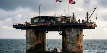 İngiltere Açıklarındaki Askeri Kulede İlan Edilen Sealand Hukuki Boşlukla Varlığını Koruyor